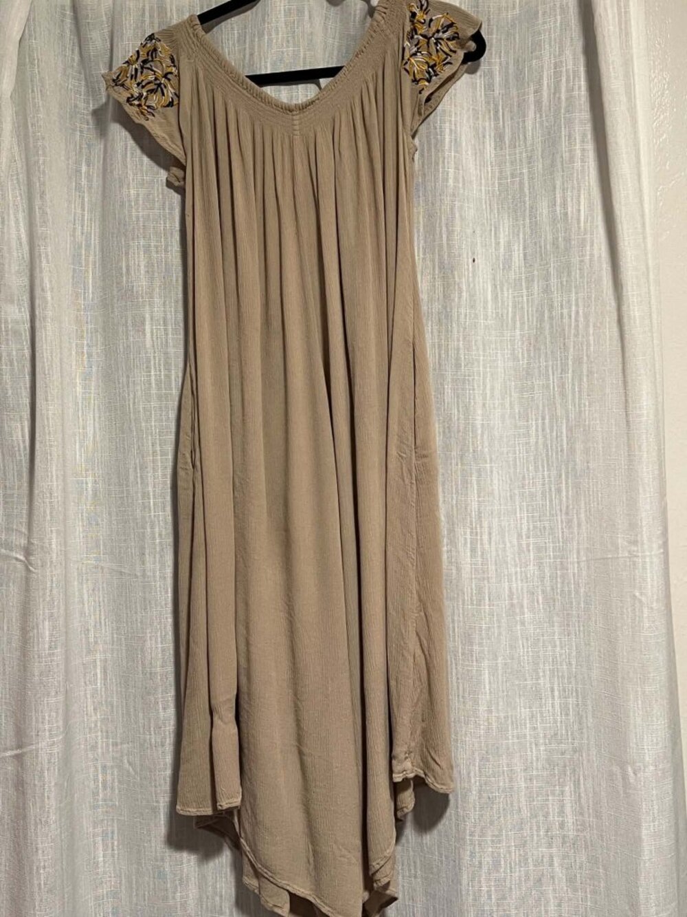 Free People Wide Leg Jumper Embroidery Detail Boho Style